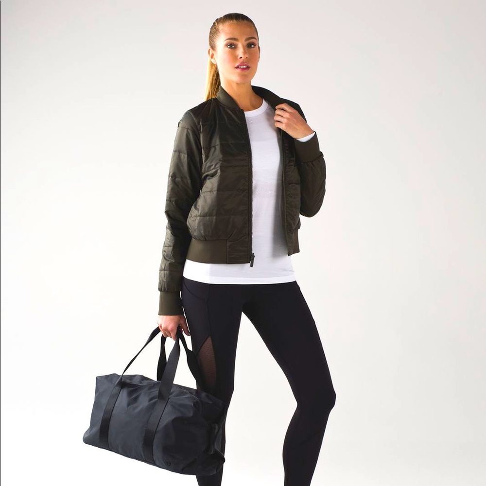 Lululemon Non Stop Bomber reversible
